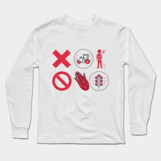 No Farmers, No Food Long Sleeve T-Shirt